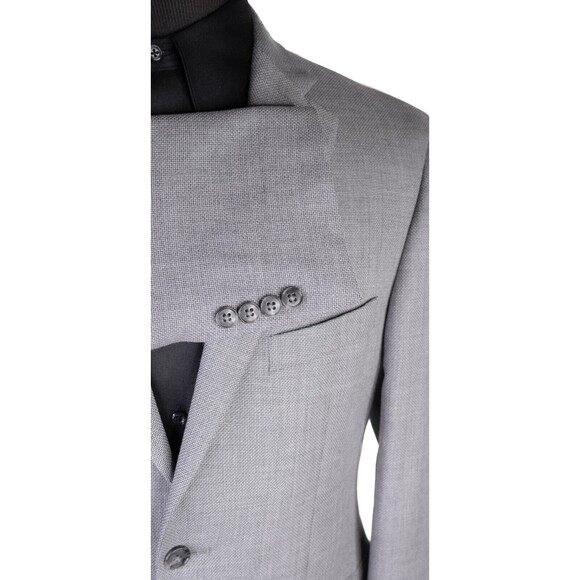 Jos A Bank 40R Tailored Fit Traveler Sport Coat Blazer Jacket Wool 2 Button EUC - Picture 6 of 14